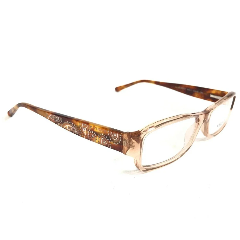 Vogue Eyeglasses Frames VO2625-B W971 Brown Tortoise Rectangular 52-15-135